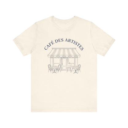 Café des artistes French T-Shirt