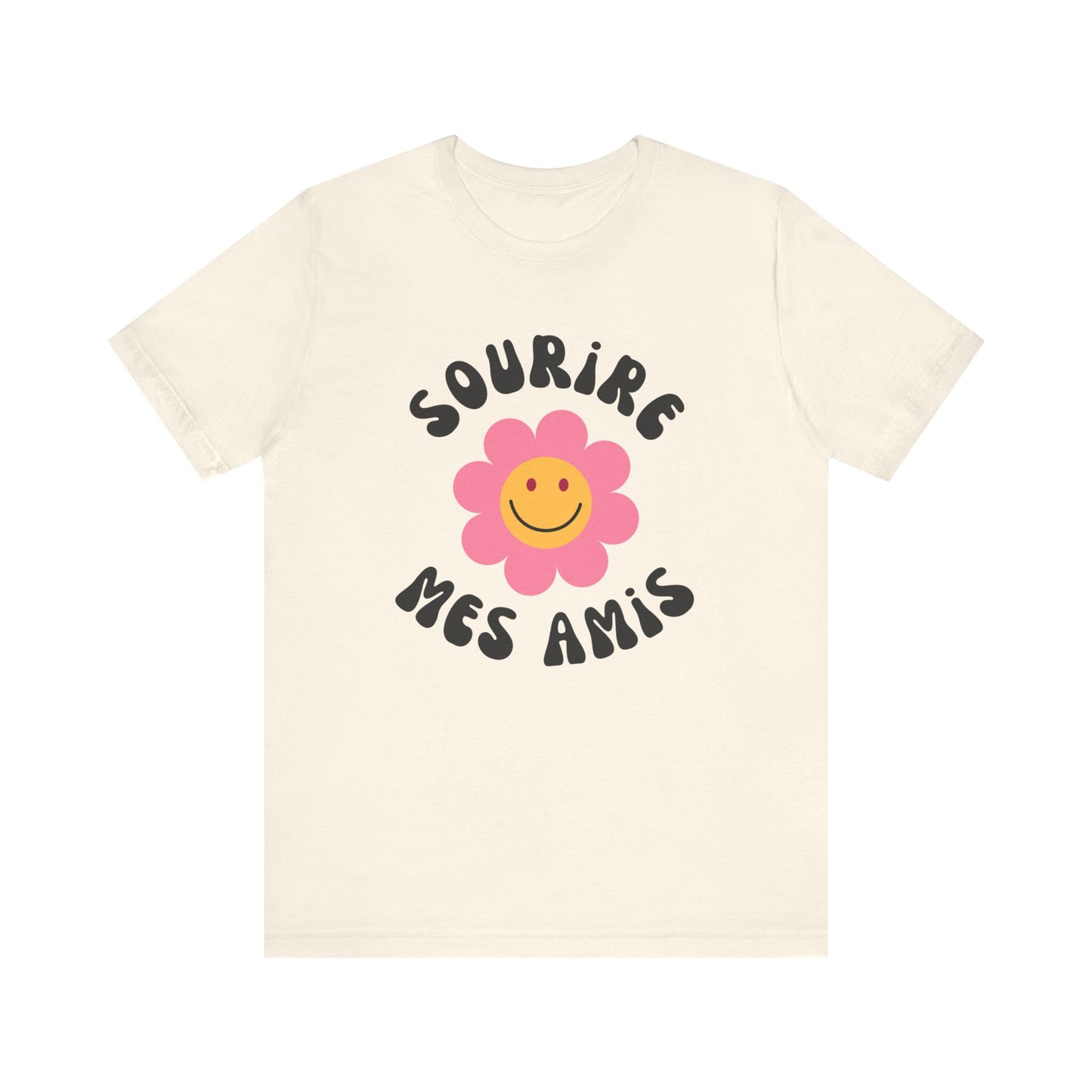 Sourire Mes Amis French T-Shirt