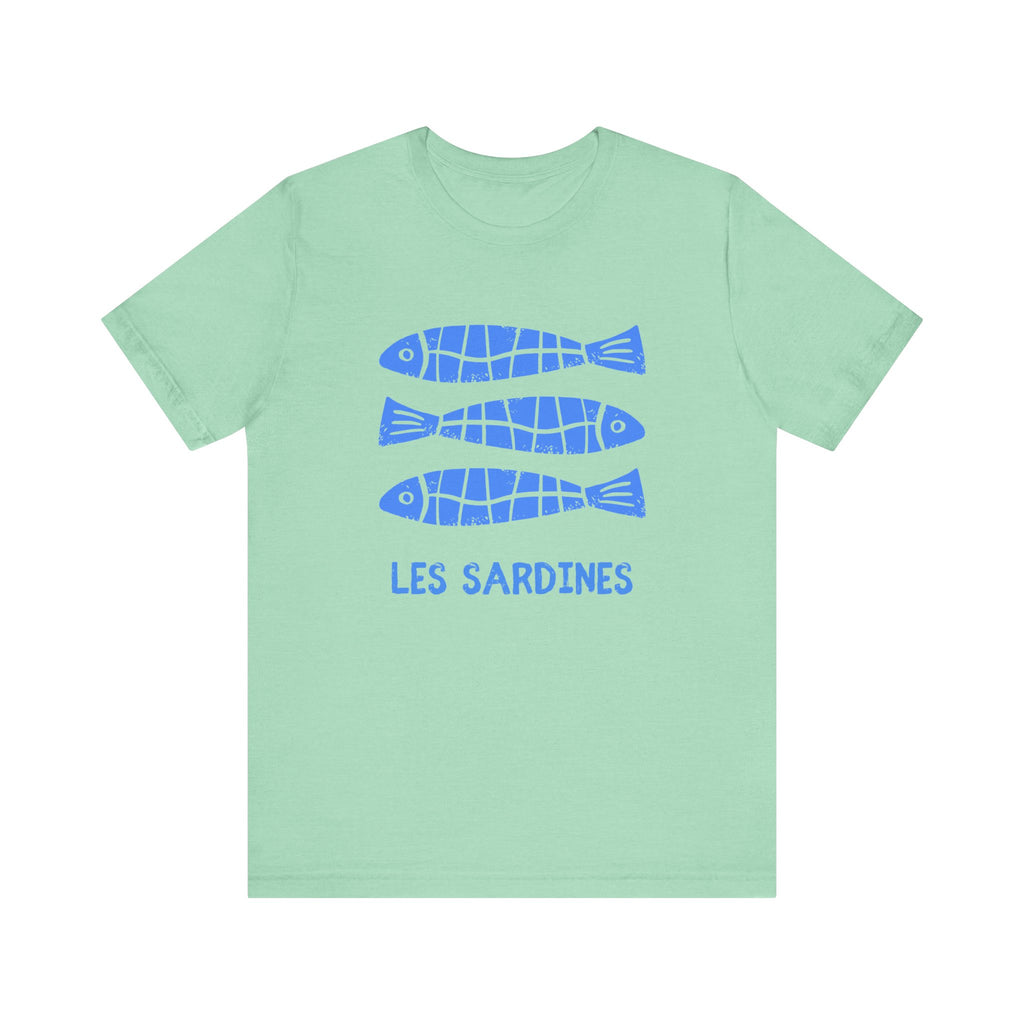 Les Sardines Stamp French T-Shirt