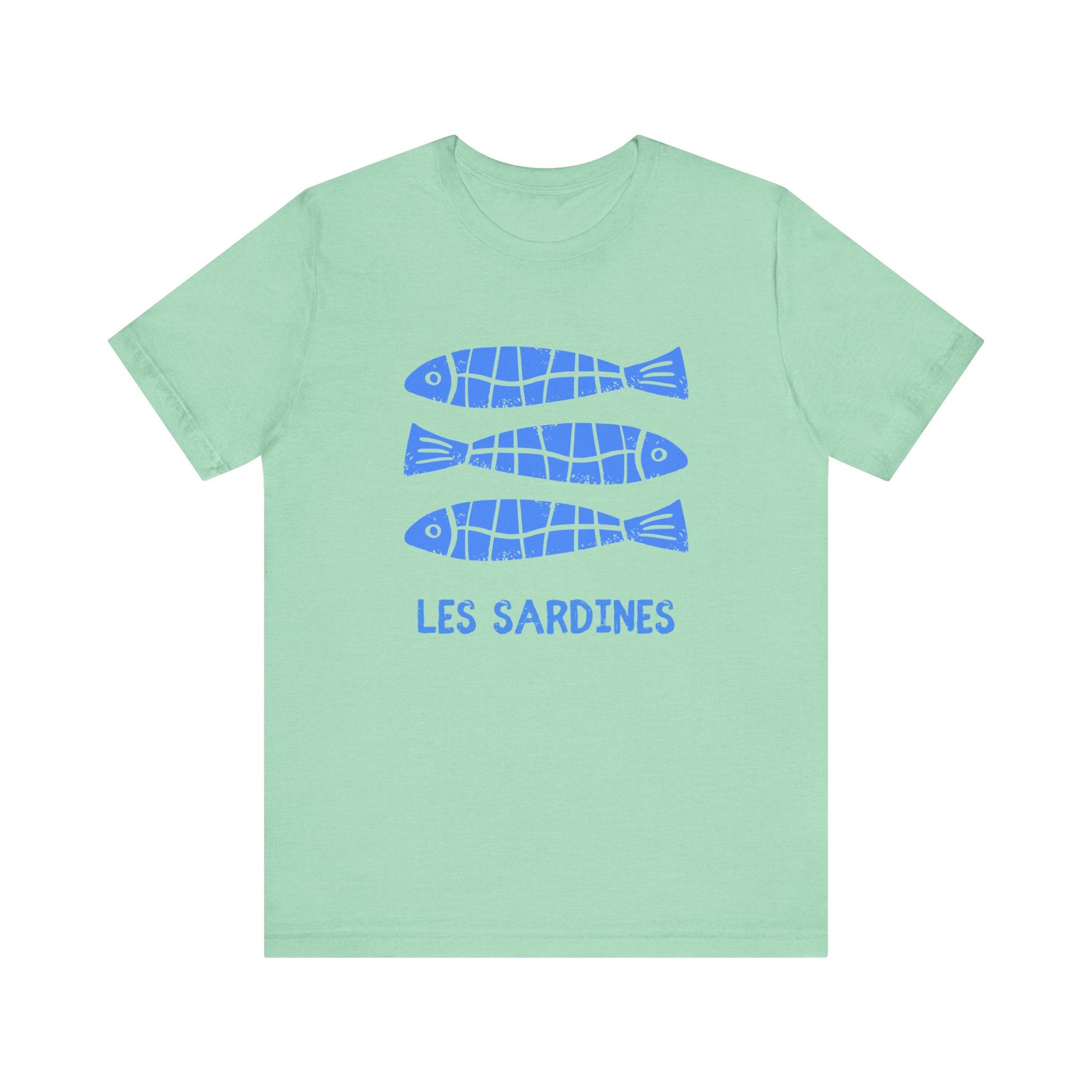 Les Sardines Stamp French T-Shirt