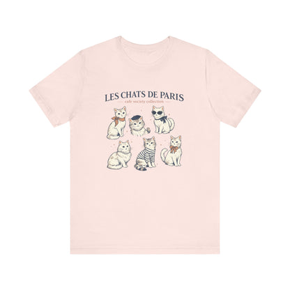 Les chats de Paris French T-Shirt