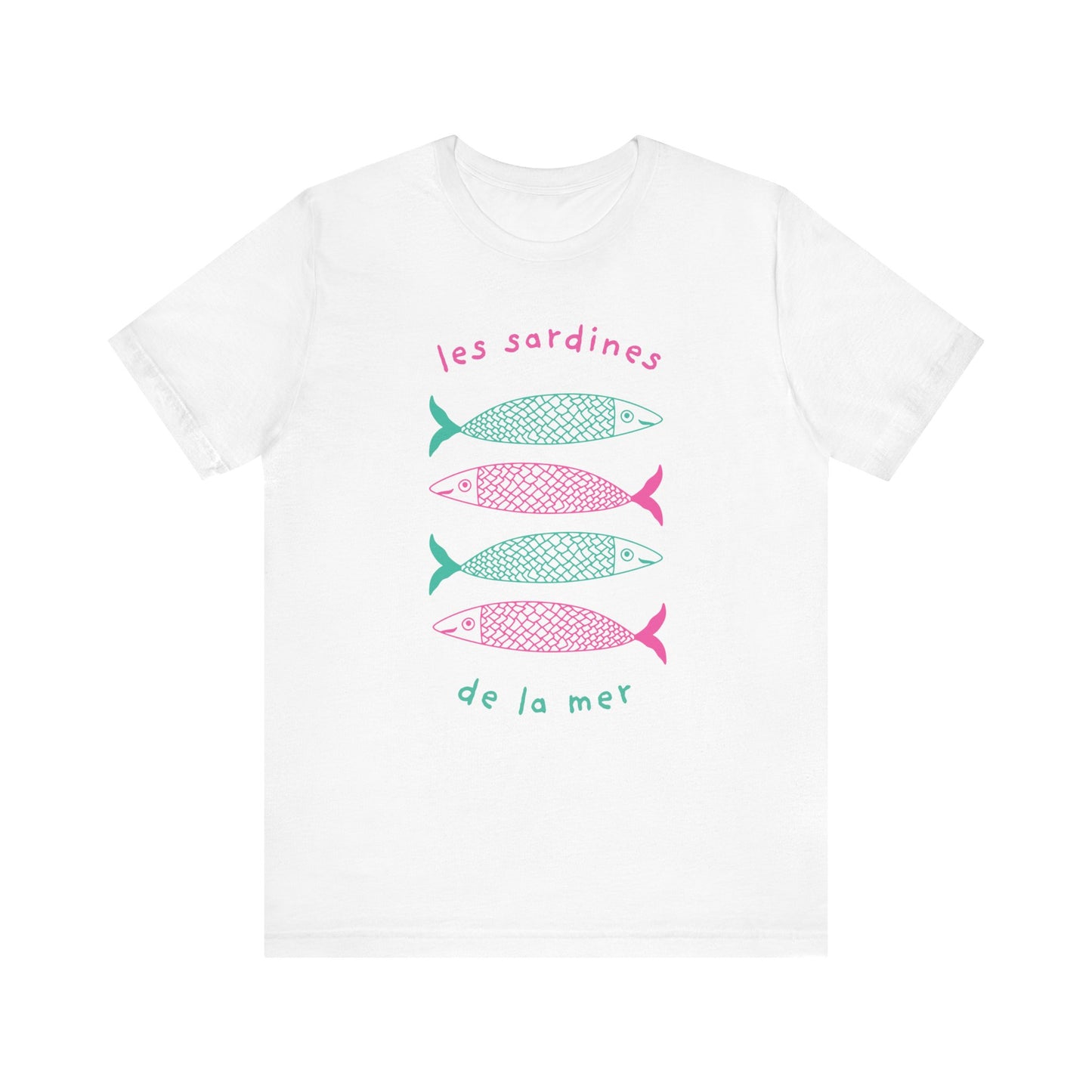 Les Sardines de La Mer French T-Shirt
