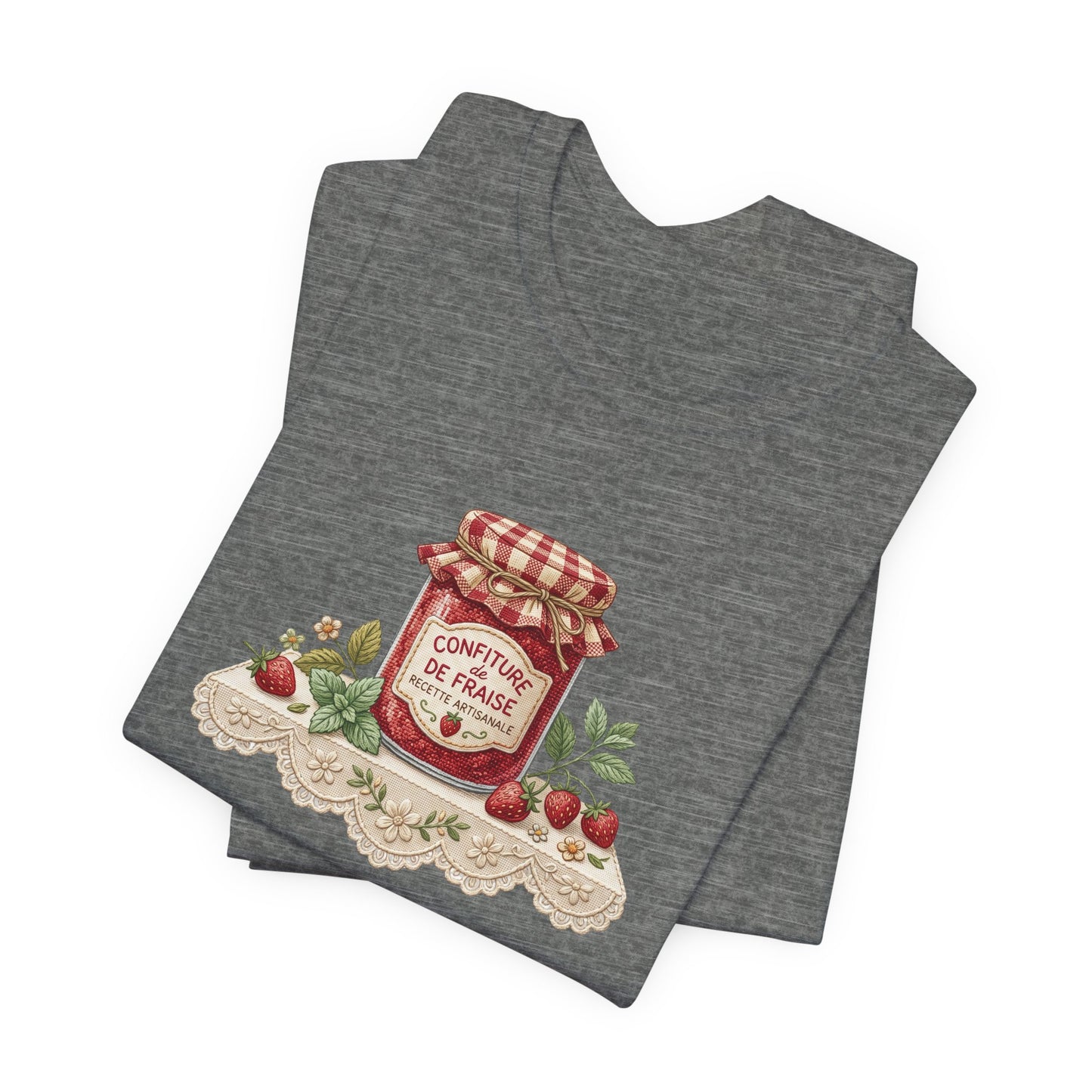 Confiture de fraises French T-Shirt