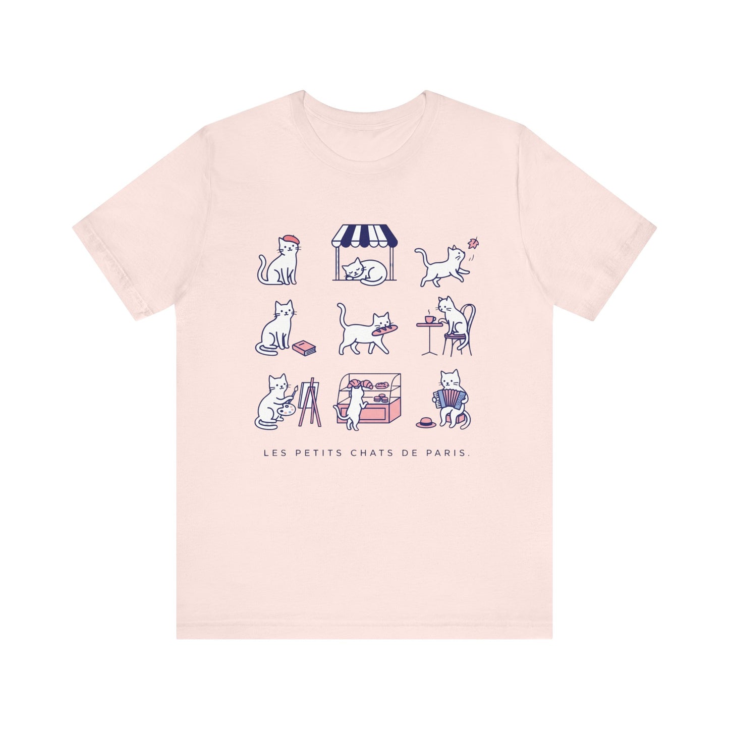 Les petits chats de Paris French T-Shirt