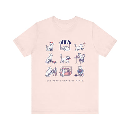 Les petits chats de Paris French T-Shirt