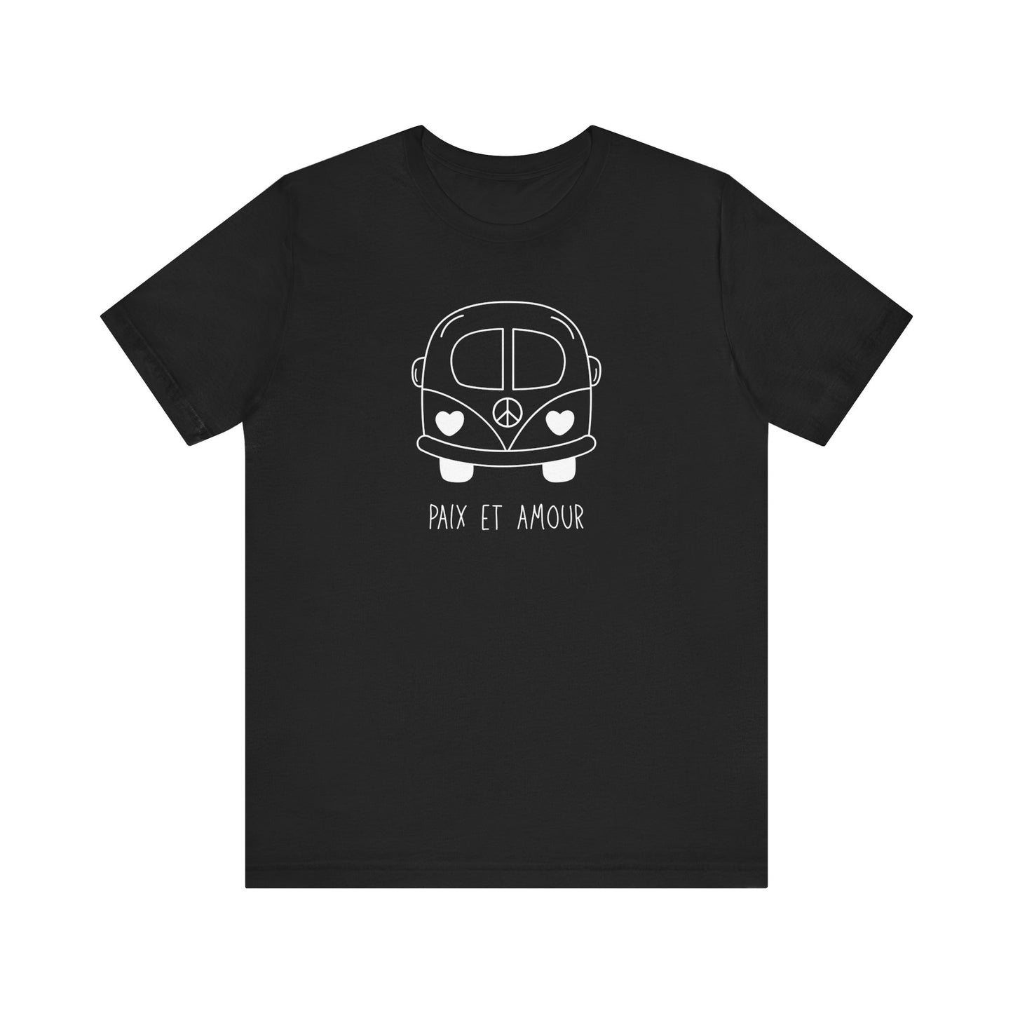 Paix & Amour Bus French T-Shirt
