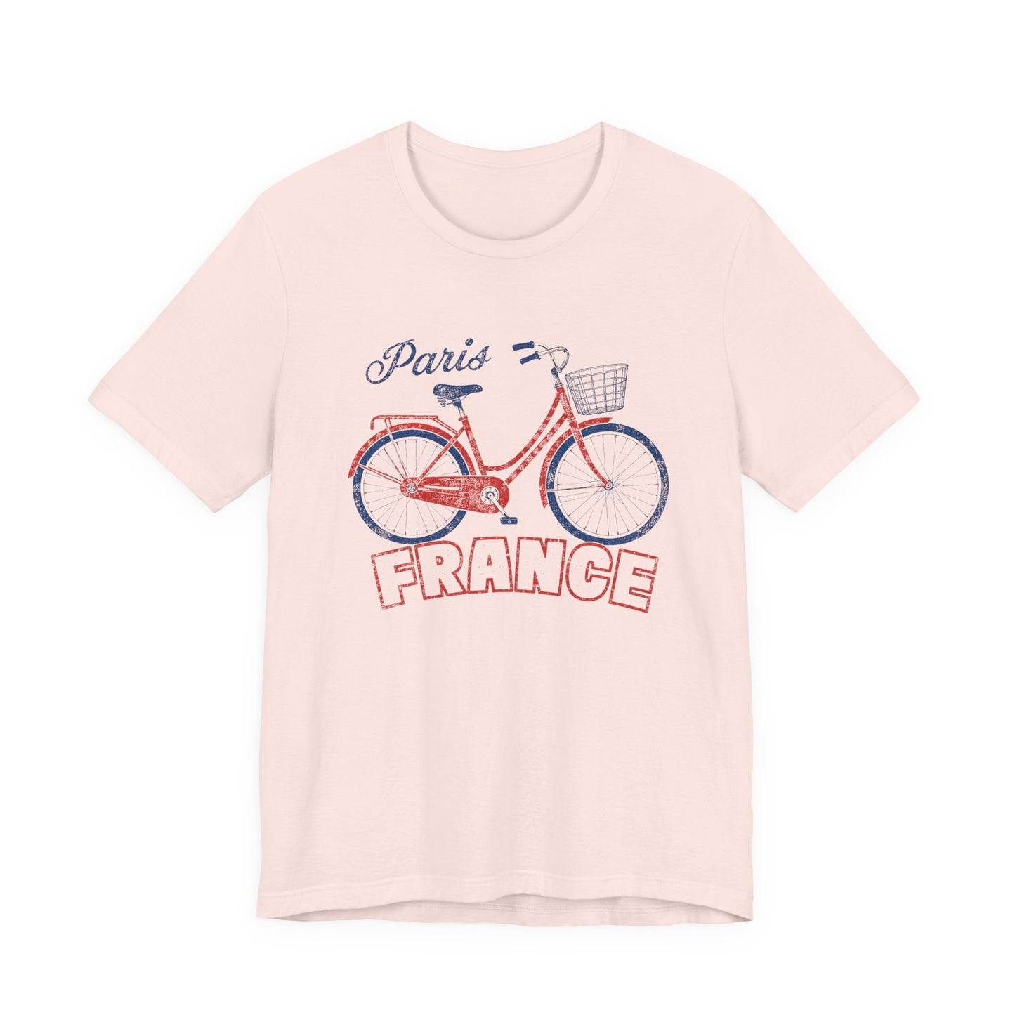 Paris France Bicycle T-Shirt