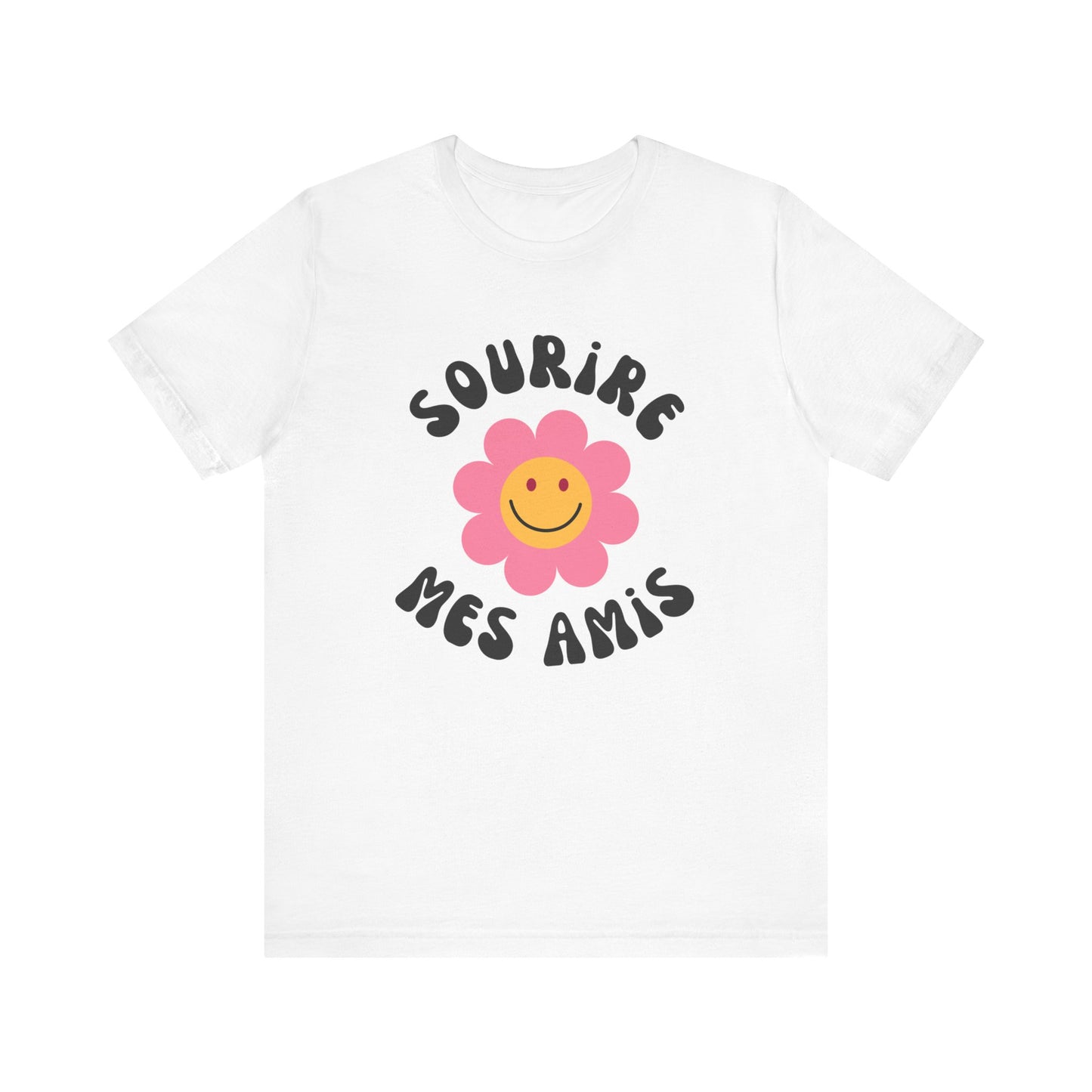 Sourire Mes Amis French T-Shirt