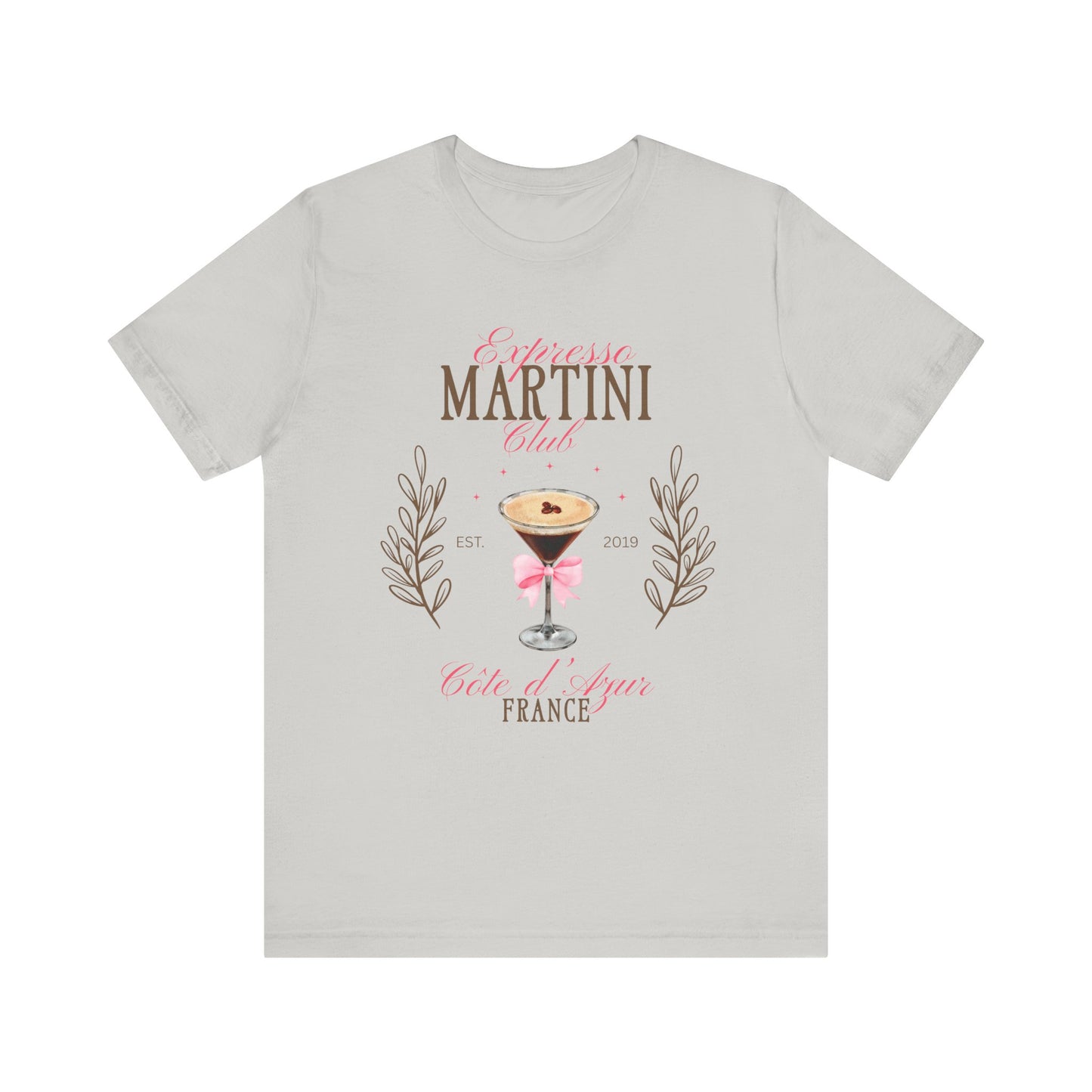 Espresso Martini Club Côte d'Azur France T-Shirt
