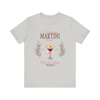 Espresso Martini Club Côte d'Azur France T-Shirt