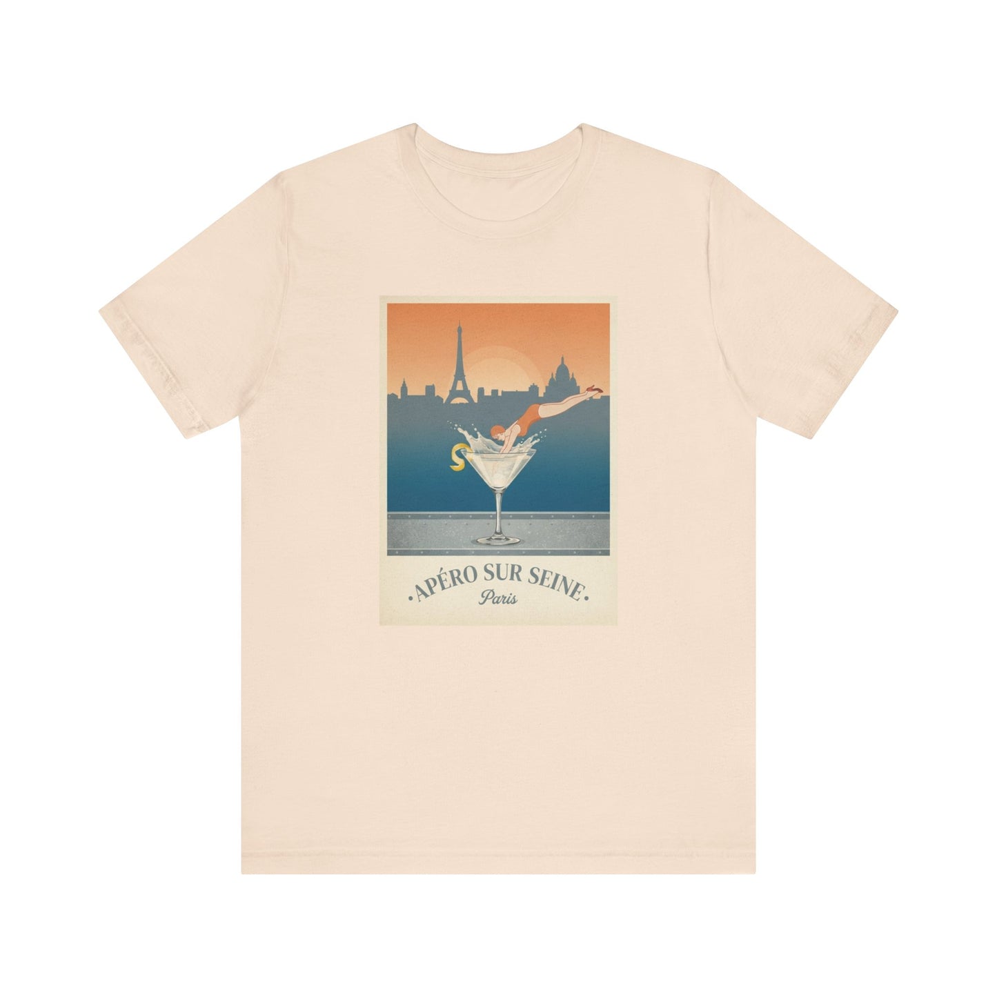 Apéro Sur Seine French T-Shirt