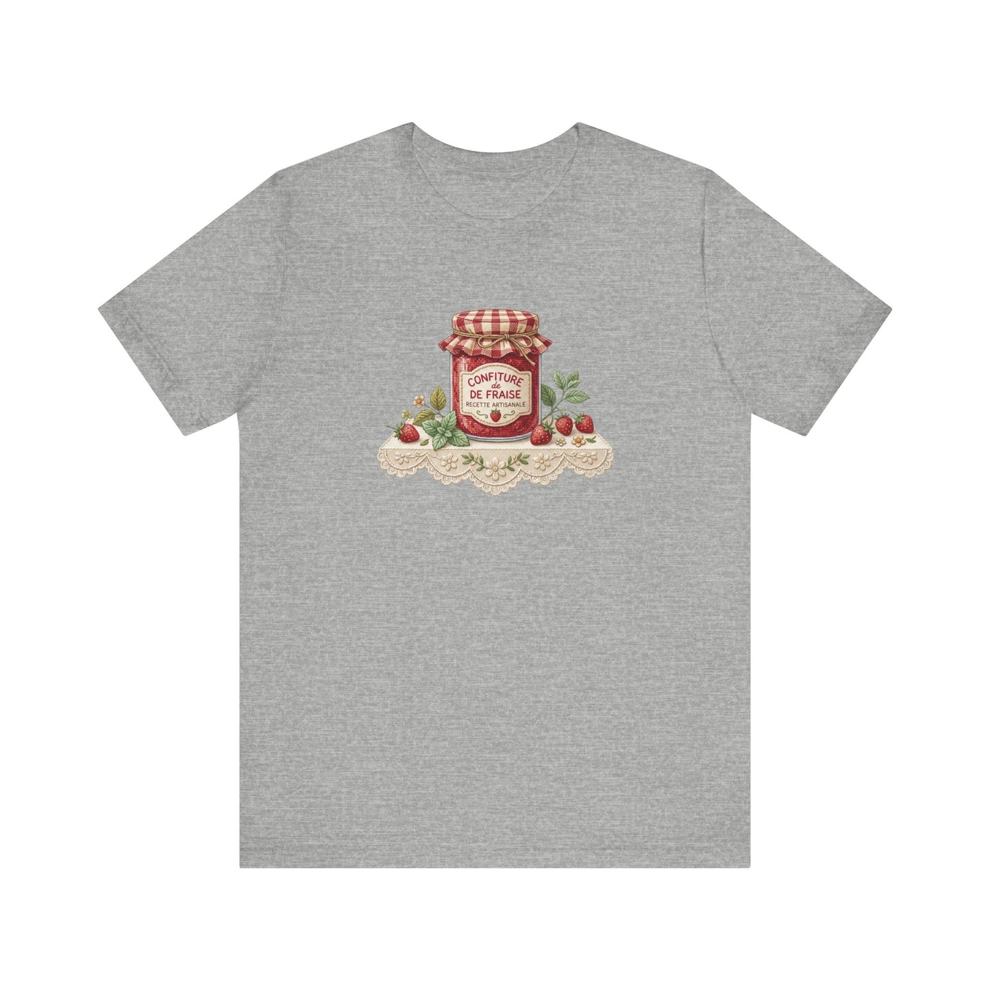 Confiture de fraises French T-Shirt