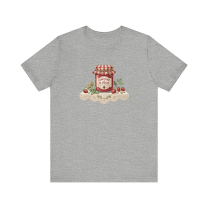Confiture de fraises French T-Shirt
