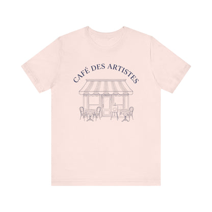 Café des artistes French T-Shirt