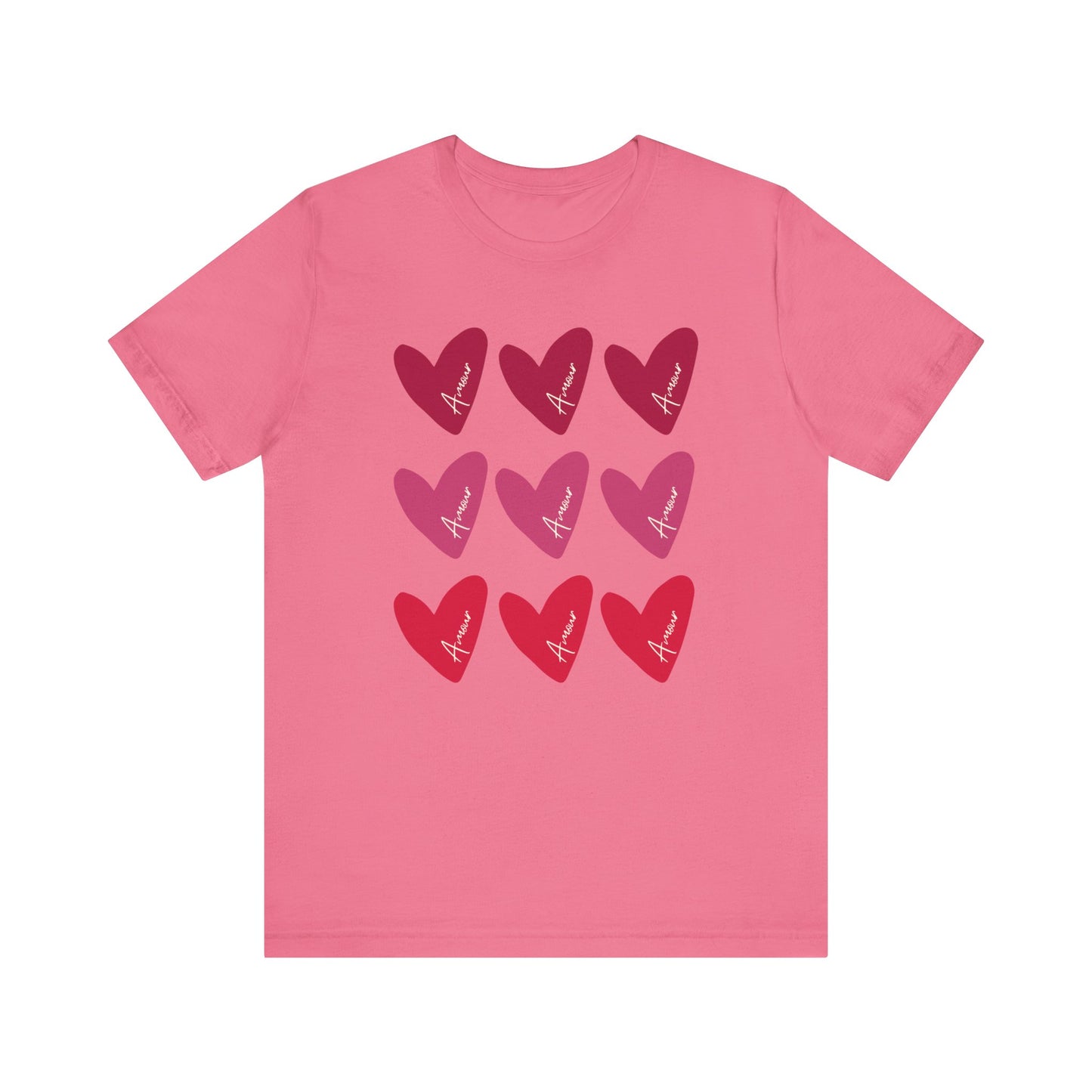 Amour Hearts French T-Shirt