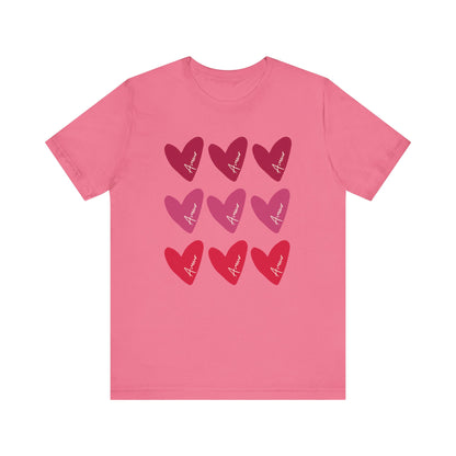 Amour Hearts French T-Shirt
