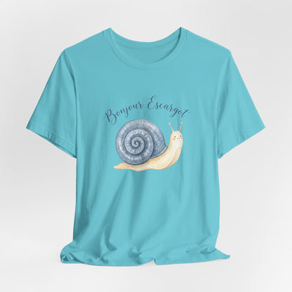 Bonjour Escargot French T-Shirt