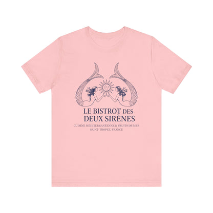 Le Bistro des Deux Sirènes French T-Shirt