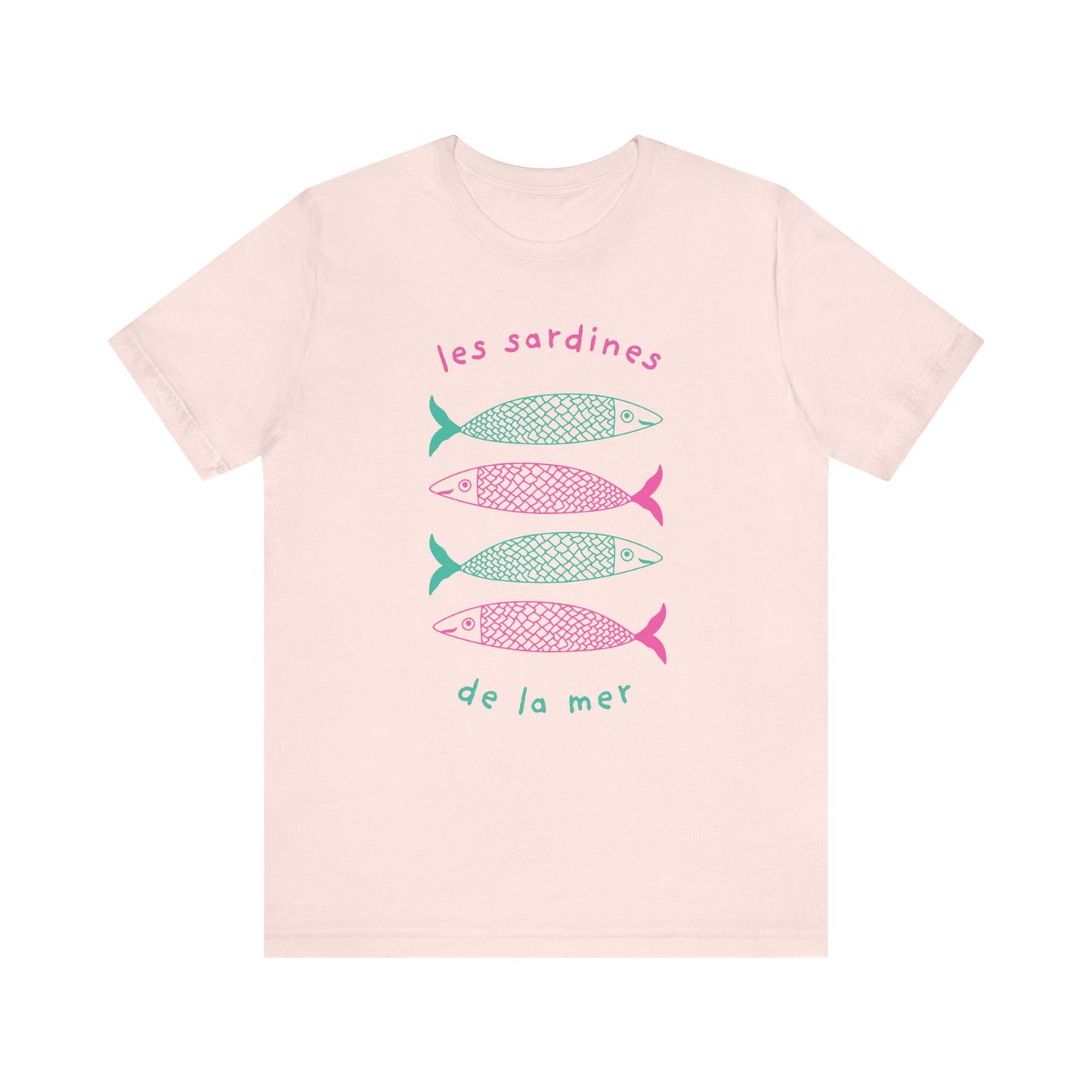 Les Sardines de La Mer French T-Shirt