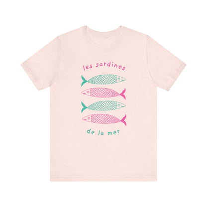 Les Sardines de La Mer French T-Shirt