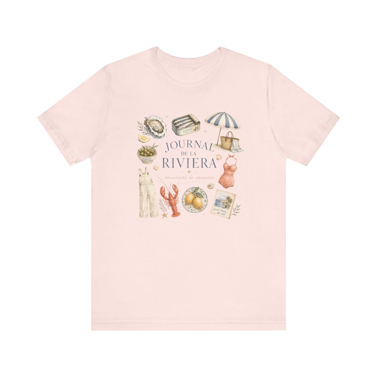 Journal de la Riviera French T-Shirt