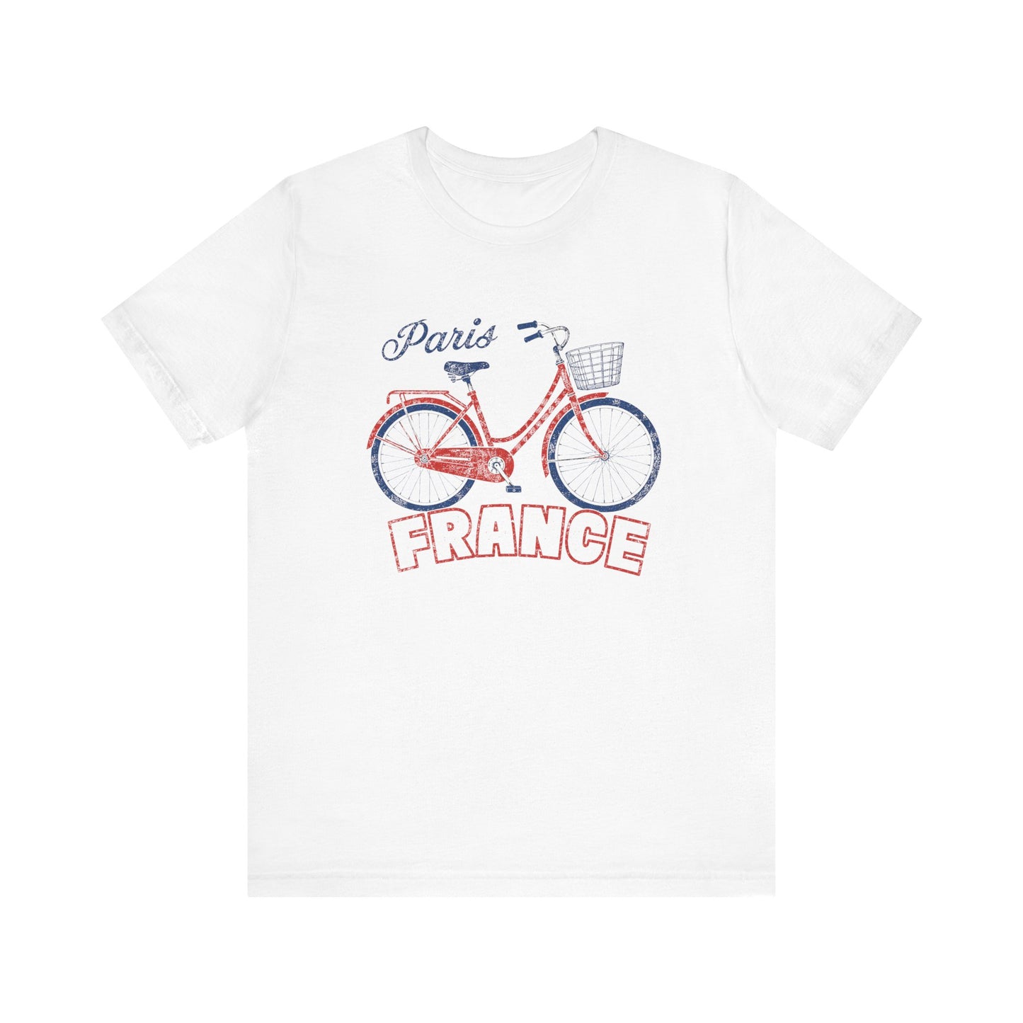 Paris France Bicycle T-Shirt