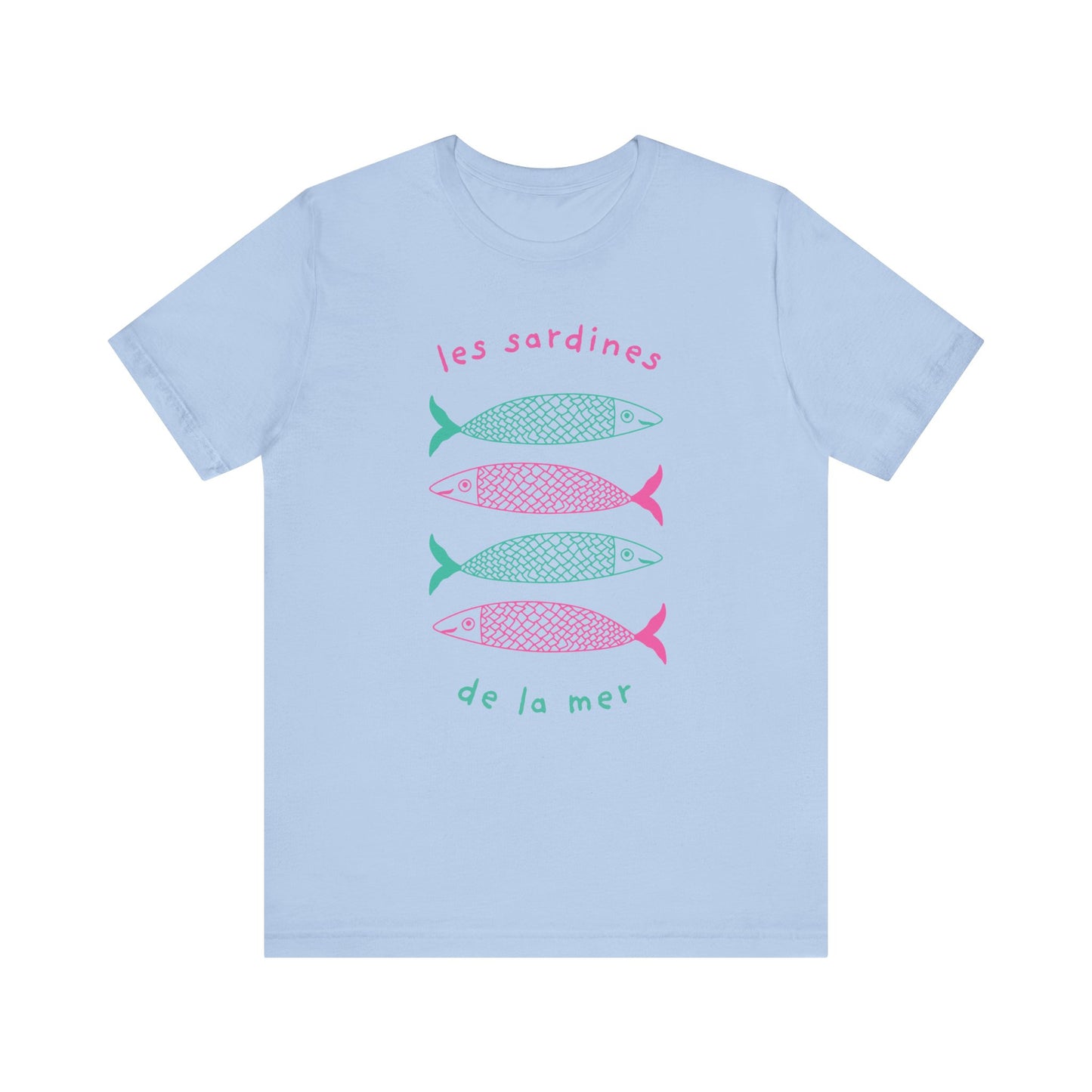 Les Sardines de La Mer French T-Shirt