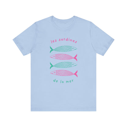 Les Sardines de La Mer French T-Shirt