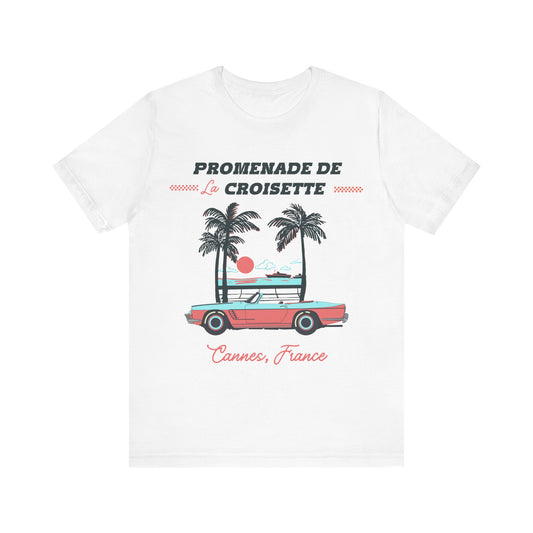 Cannes Promenade de la Croisette French T-Shirt