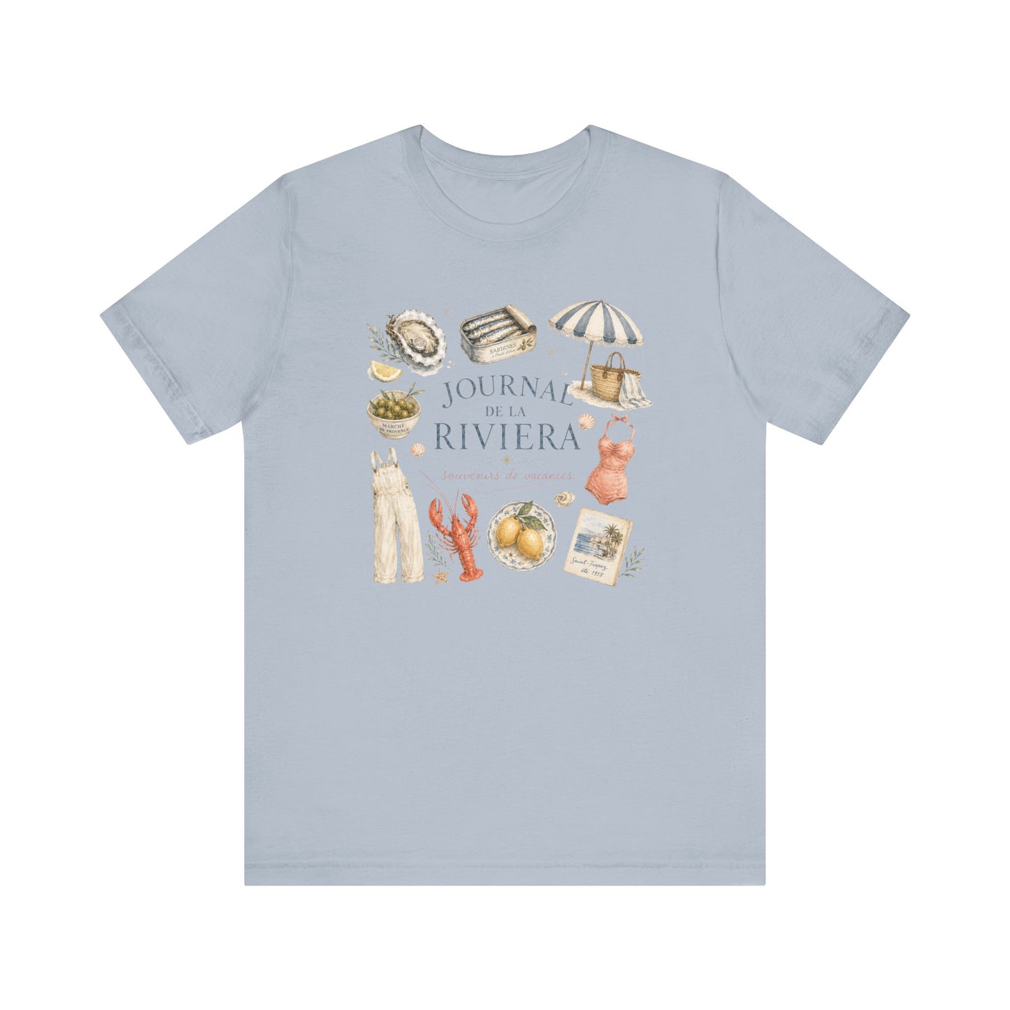 Journal de la Riviera French T-Shirt