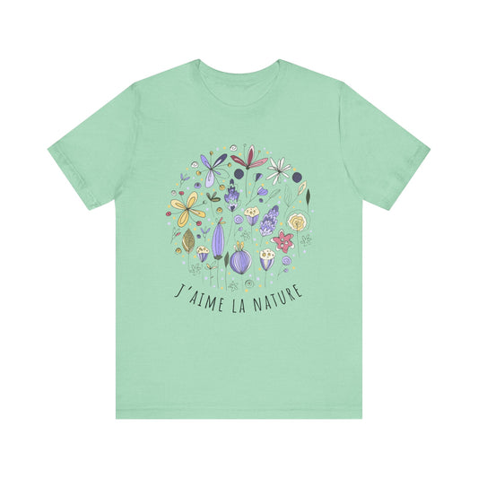 J’aime La Nature French T-Shirt