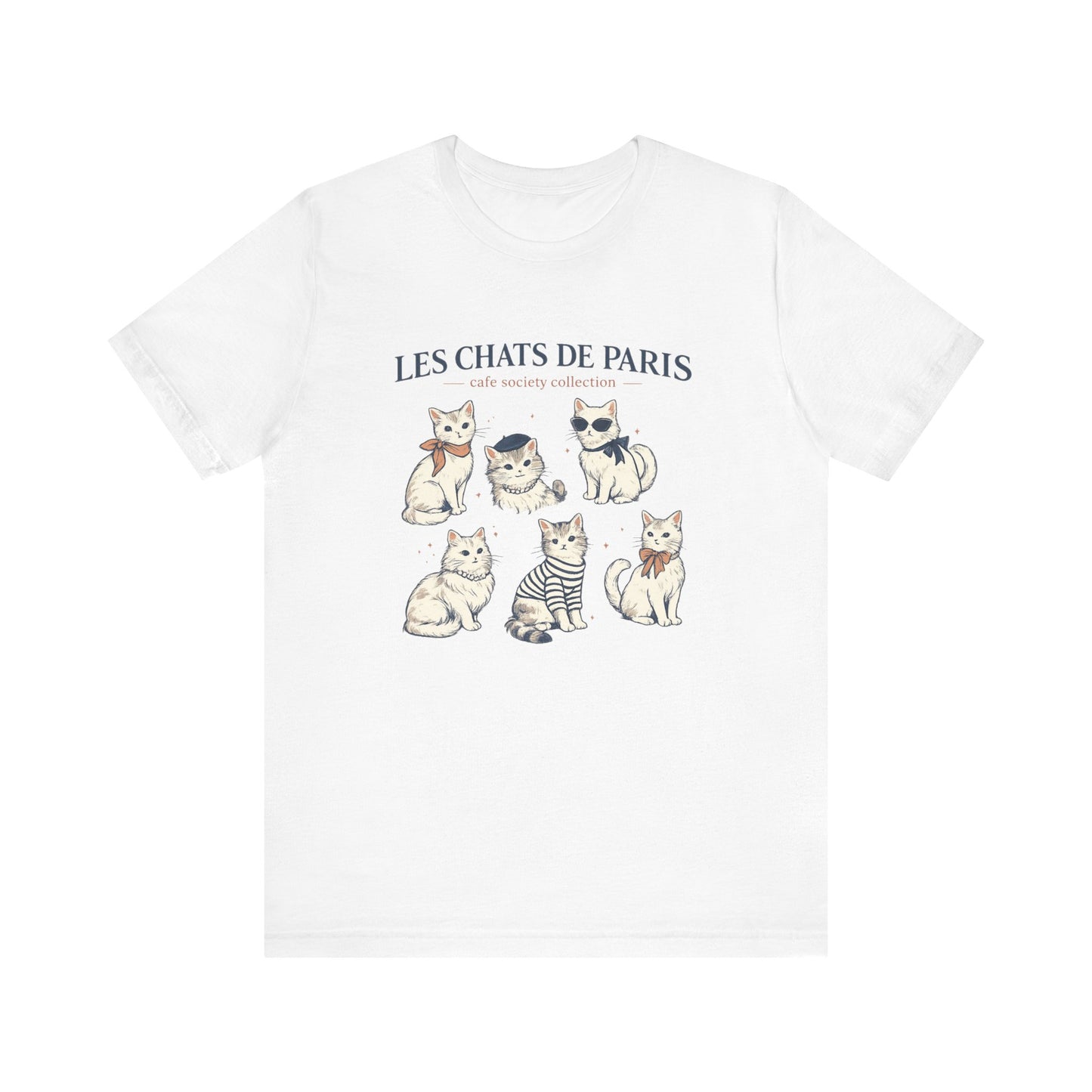 Les chats de Paris French T-Shirt