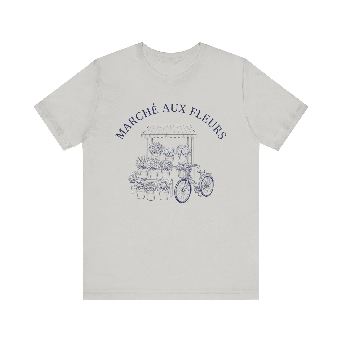 Marché aux fleurs French T-Shirt