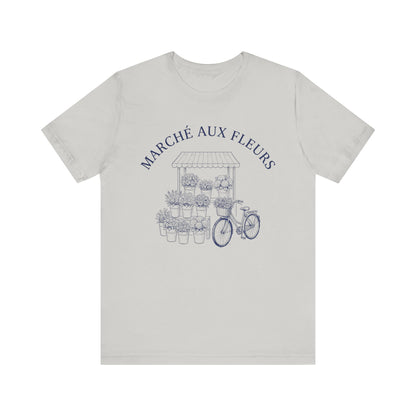 Marché aux fleurs French T-Shirt