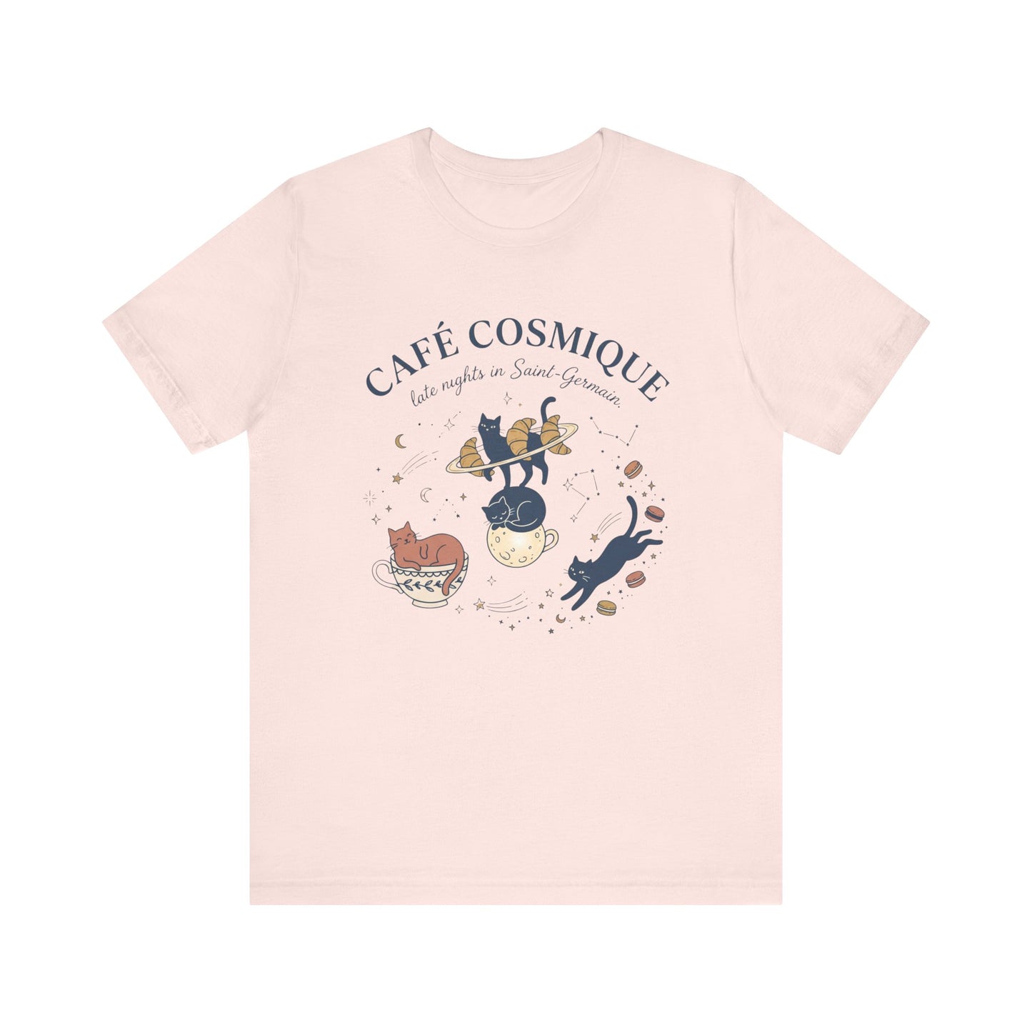 Café Cosmique French T-Shirt