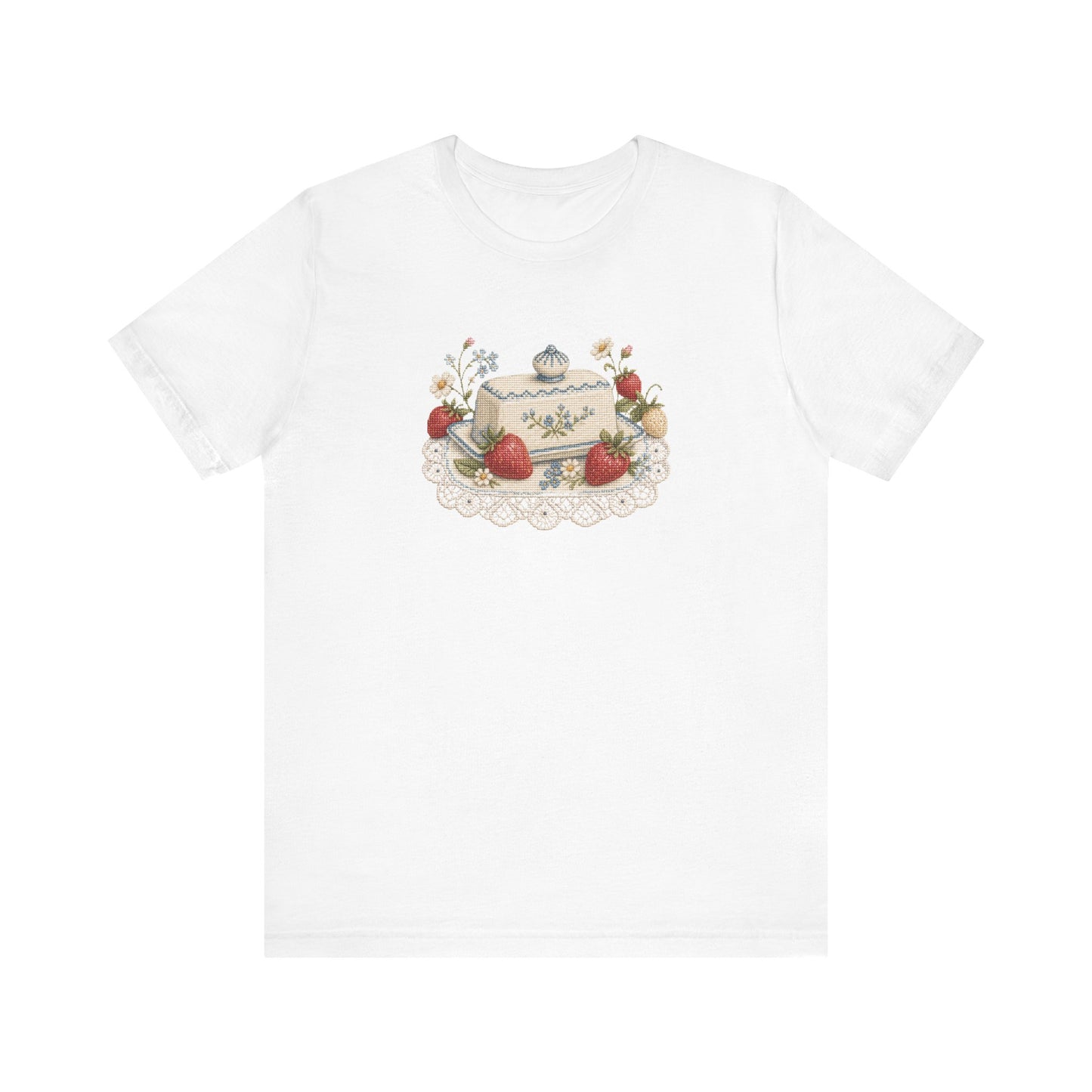 Crochet Style Butter Dish T-Shirt