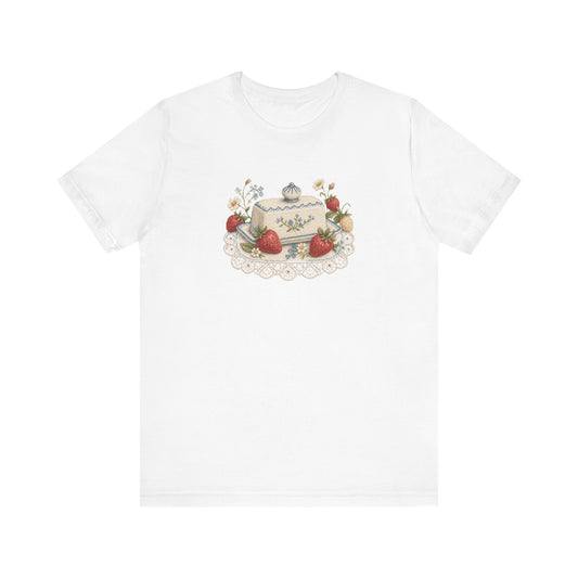 Crochet Style Butter Dish T-Shirt