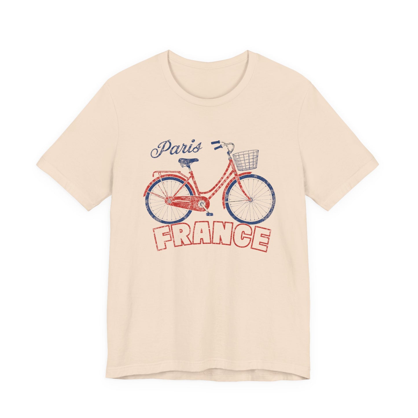 Paris France Bicycle T-Shirt