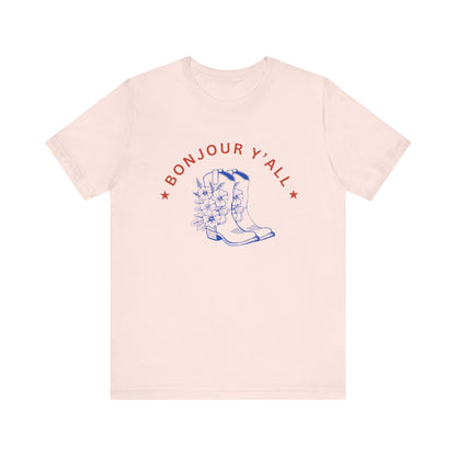 Bonjour Y'all French T-Shirt