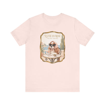 La vie en rosé Cavalier French T-Shirt