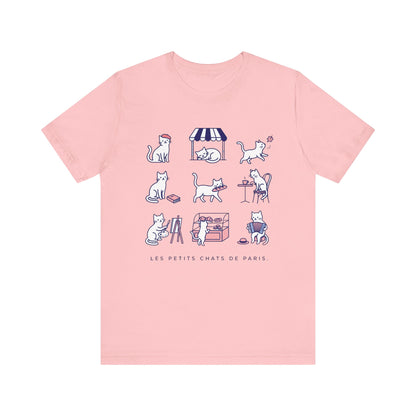 Les petits chats de Paris French T-Shirt