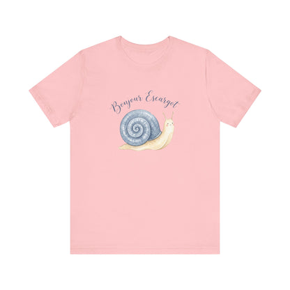 Bonjour Escargot French T-Shirt