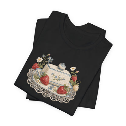 Crochet Style Butter Dish T-Shirt