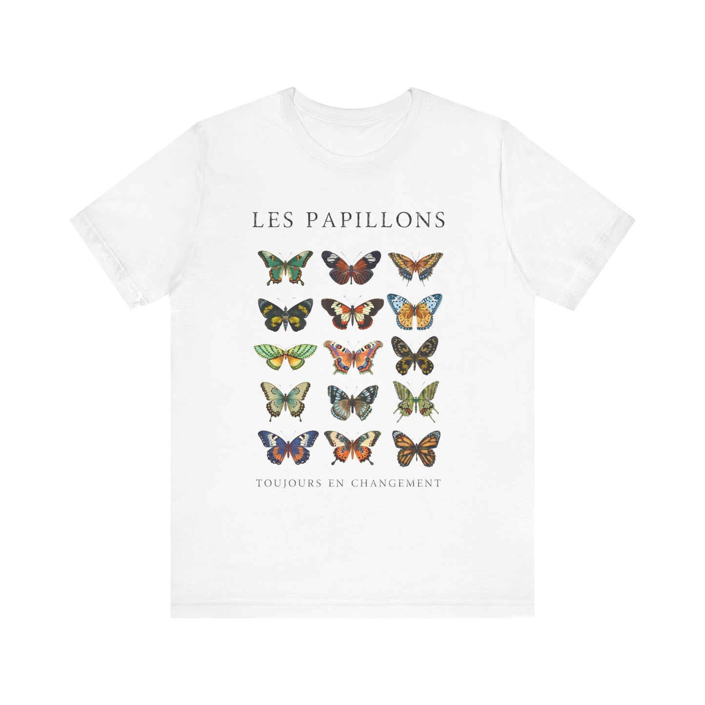 Les Papillons French T-Shirt