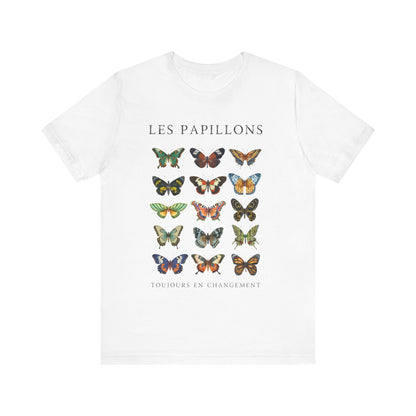 Les Papillons French T-Shirt