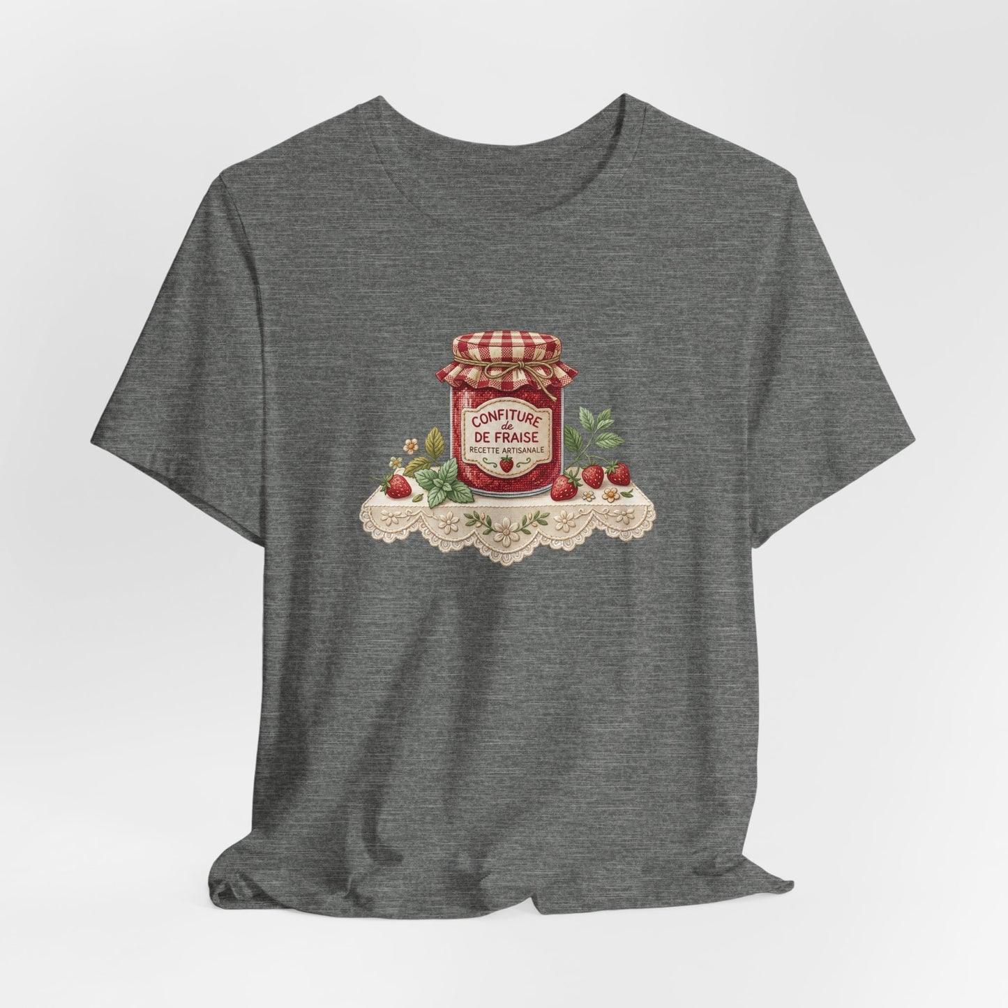 Confiture de fraises French T-Shirt
