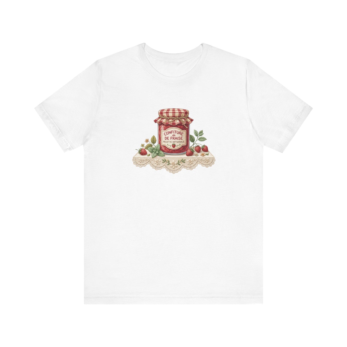 Confiture de fraises French T-Shirt