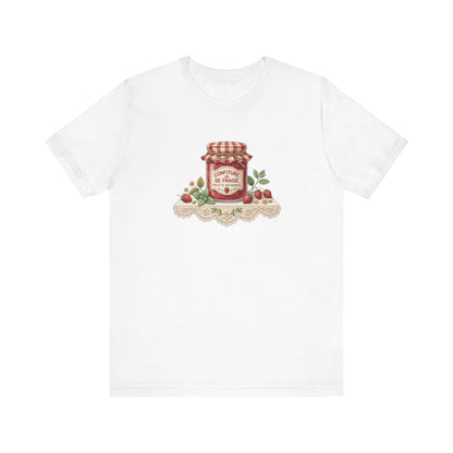 Confiture de fraises French T-Shirt