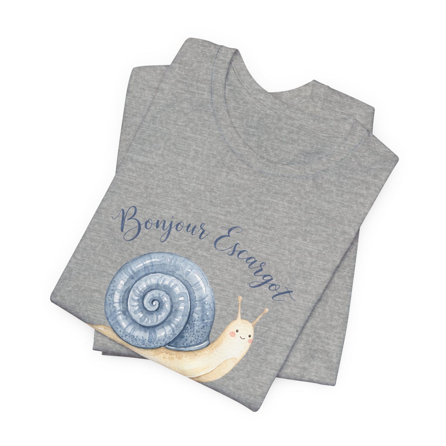 Bonjour Escargot French T-Shirt