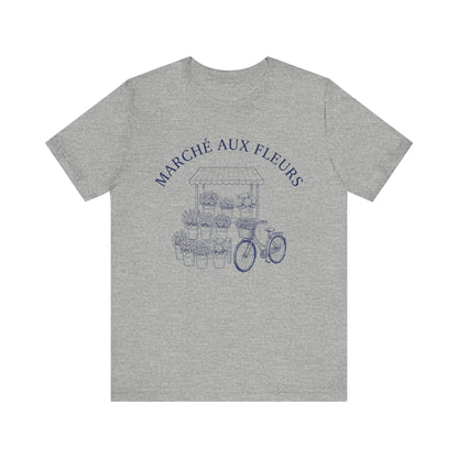 Marché aux fleurs French T-Shirt